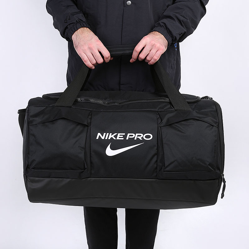  черная сумка Nike  Pro Vapor Power Duffel Bag 54L CQ0448-010 - цена, описание, фото 1
